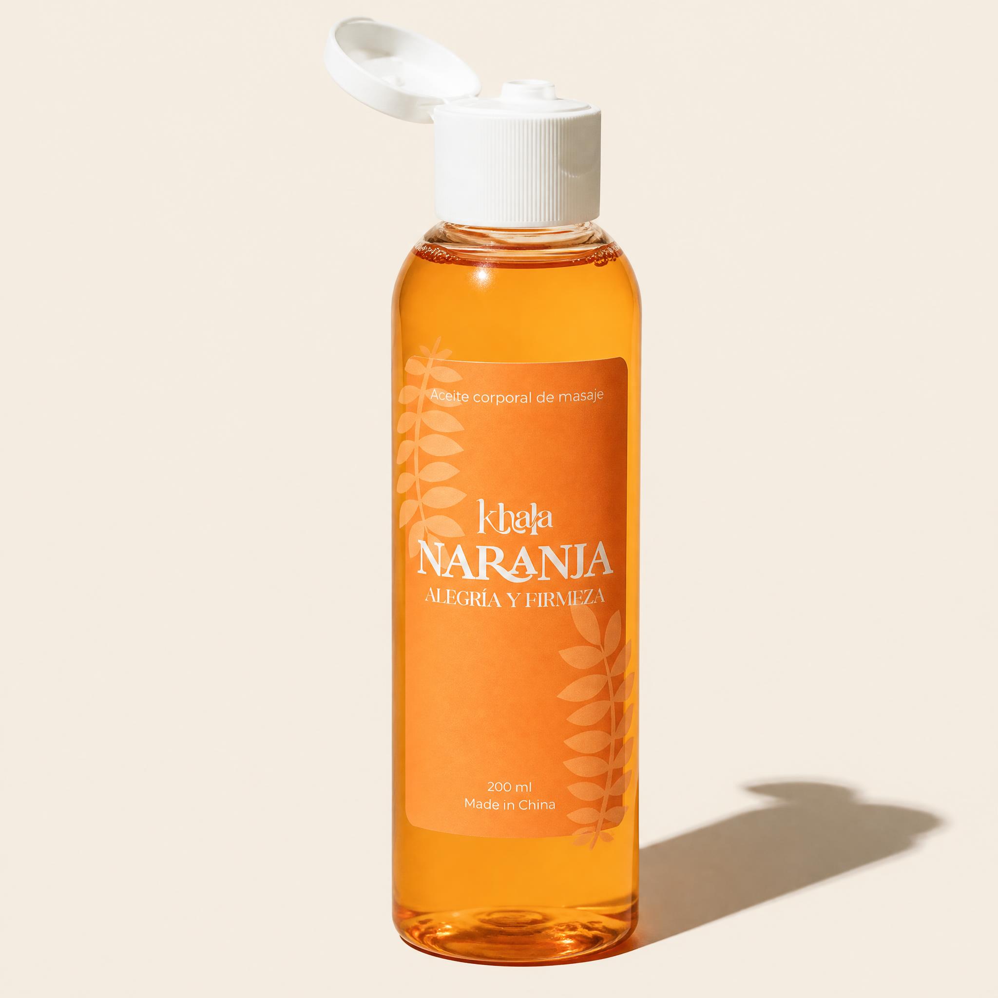 Aceite Corporal Khala · Naranja: Alegría y Firmeza (200ml)