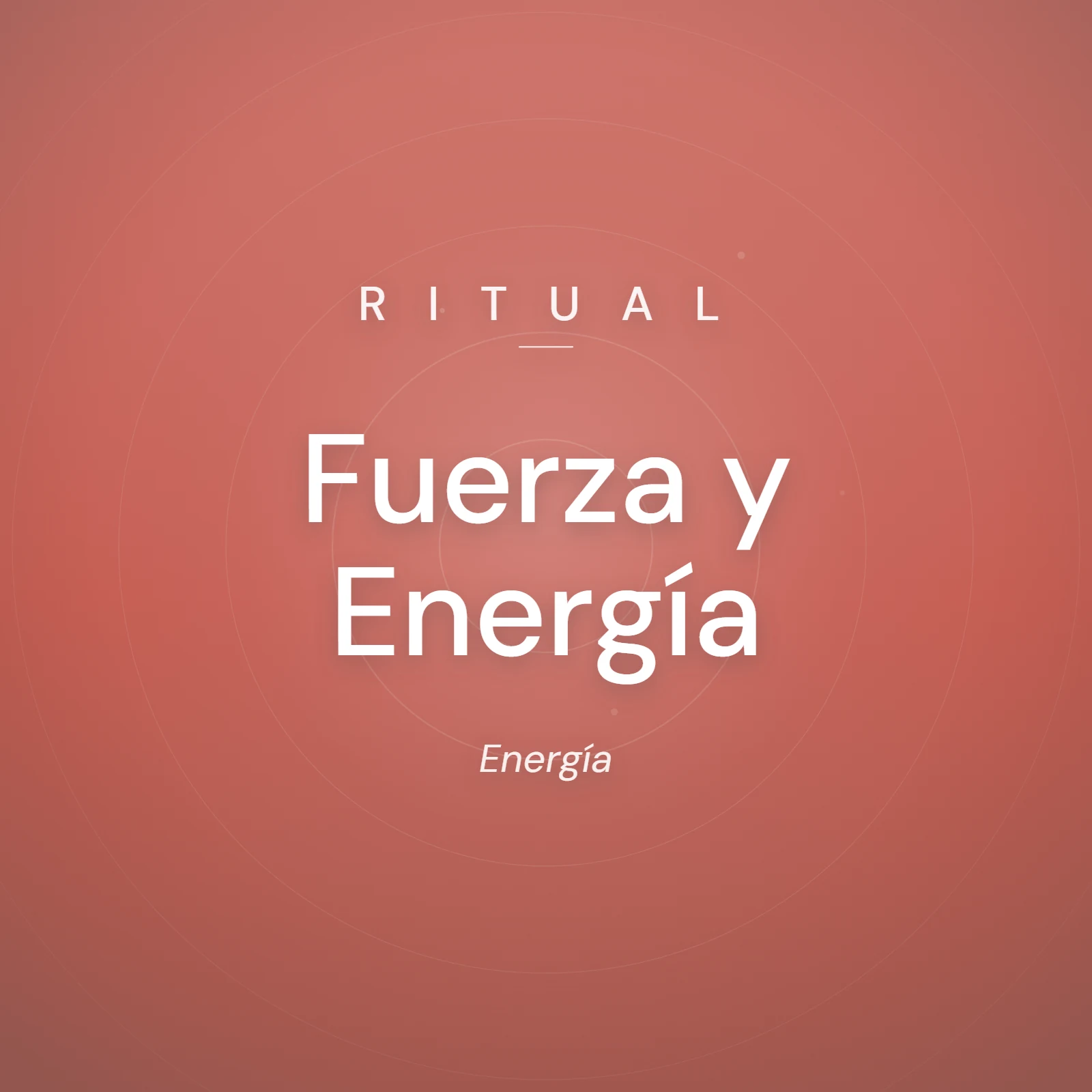Ritual Fuerza y Energía — Khala Cromatic